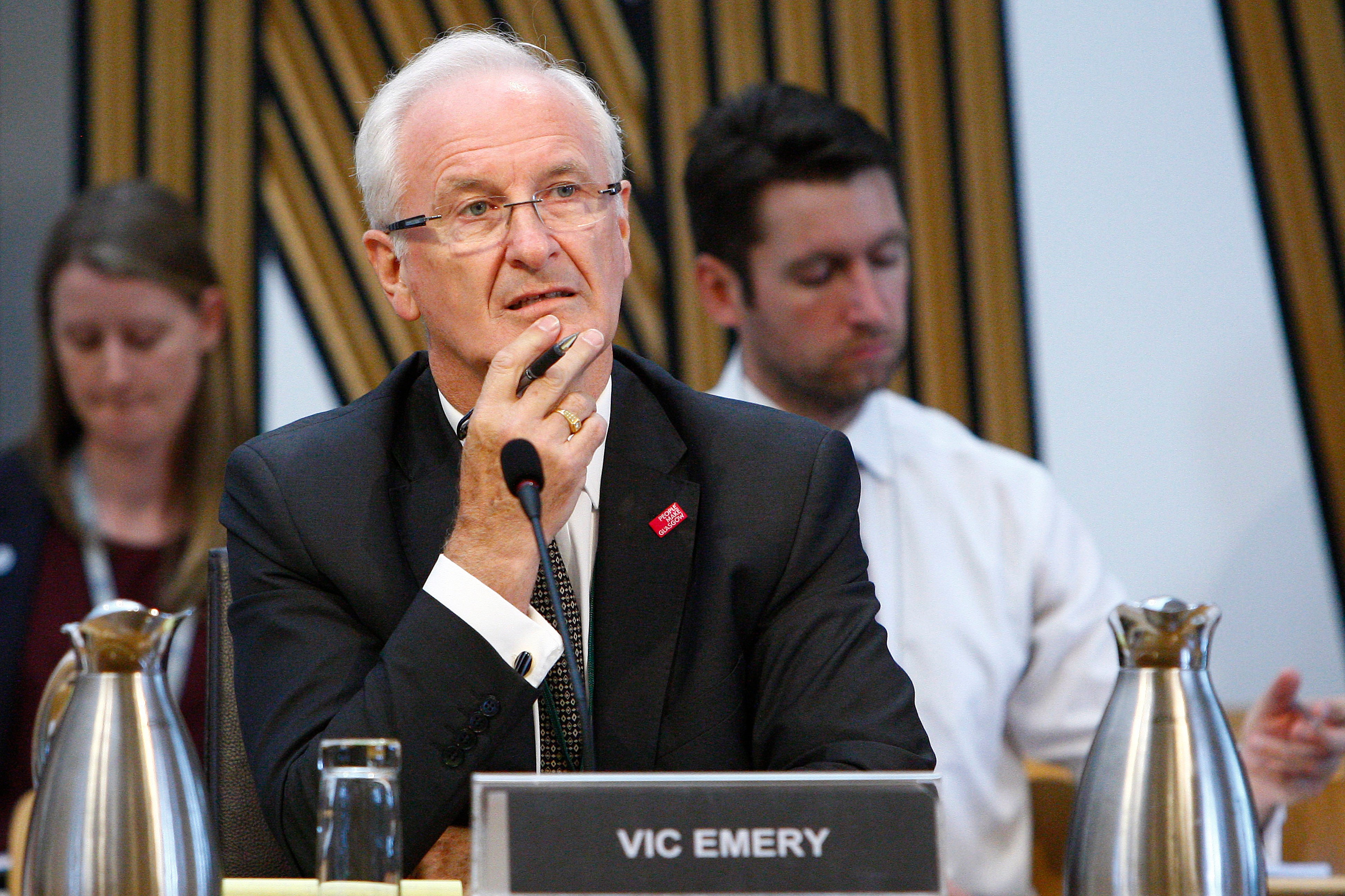 Vic Emery, former chairman of Scottish Police Authority, died at the weekend (Andrew Cowan/PA)