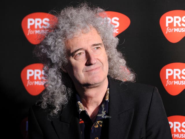 <p>Queen guitarist Brian May recently came down with a bout of Covid-19</p>