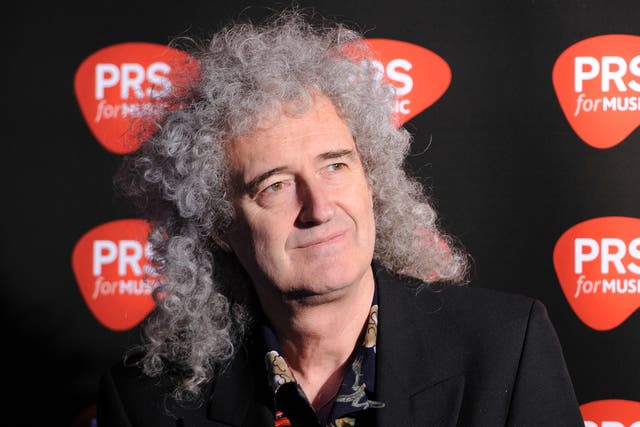 <p>Queen guitarist Brian May recently came down with a bout of Covid-19</p>