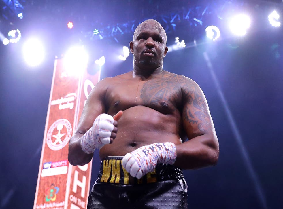<p>Dillian Whyte is close to his long-awaited title shot  </p>