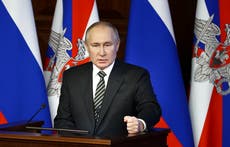 Putin blames West for tensions, demands security guarantees