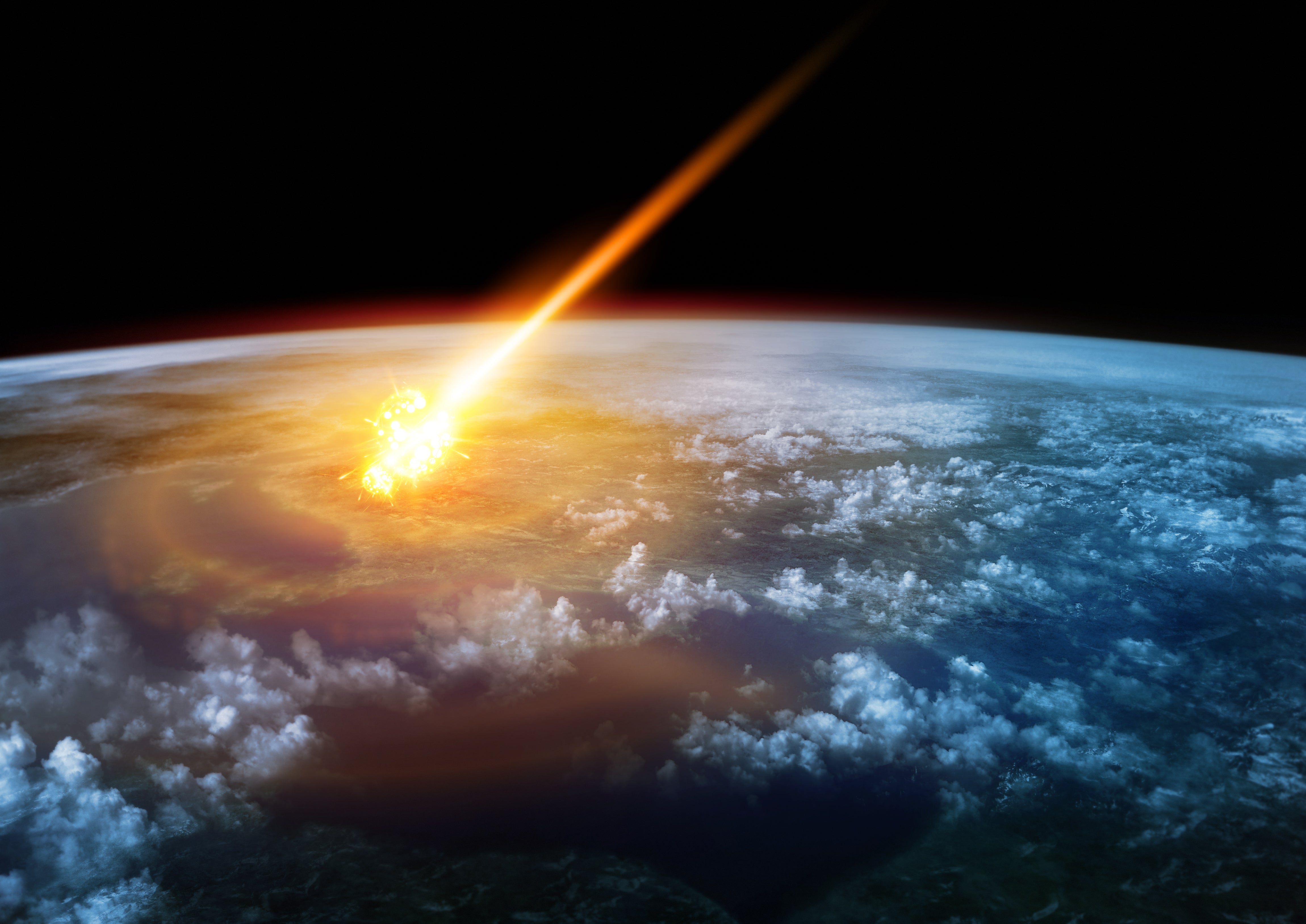 The chances of being hit by an asteroid are about once every 10 million years