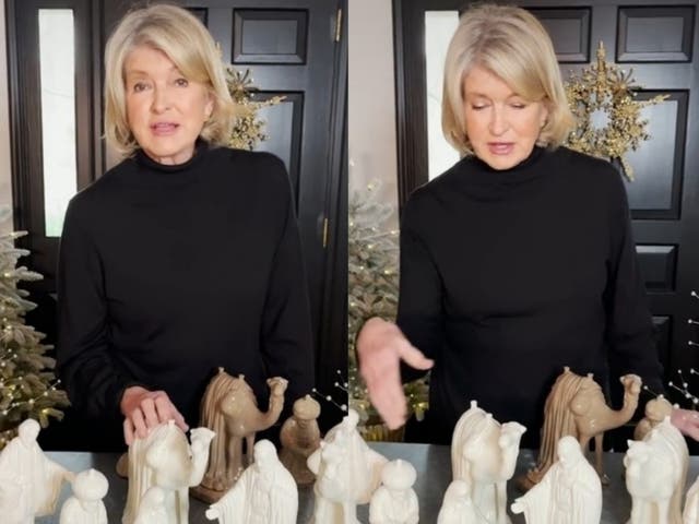 <p>Martha Stewart releases replica of nativity set she made in prison</p>
