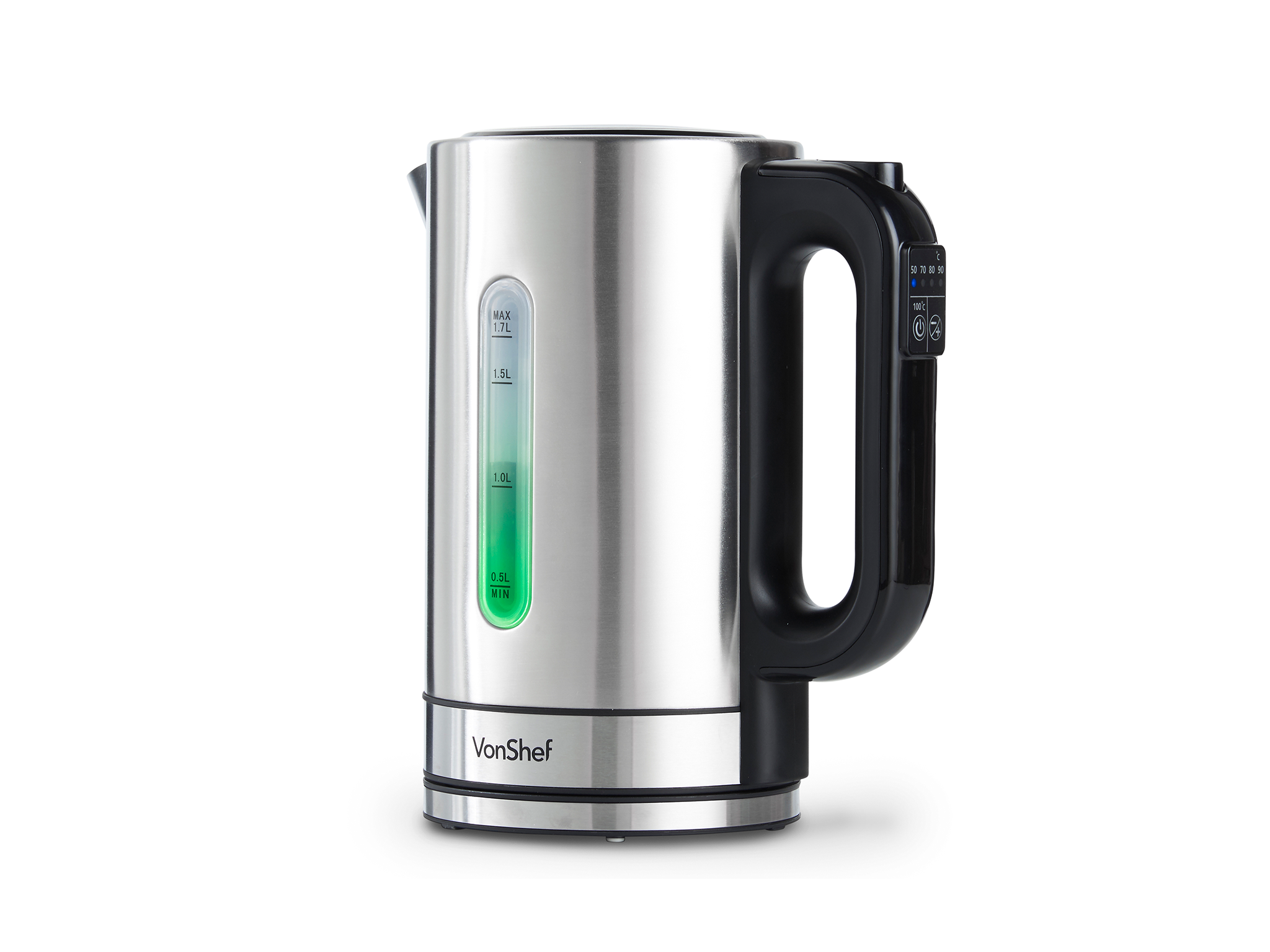 temperature adjustable kettle