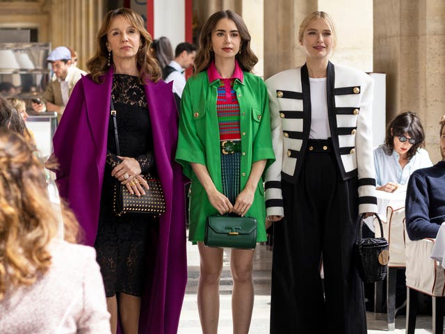 <p>Sylvie, the boss in Emily in Paris played by Philippine Leroy-Beaulieu, typifies the kind of no-nonsense attitude displayed by many older Gen X workers </p>