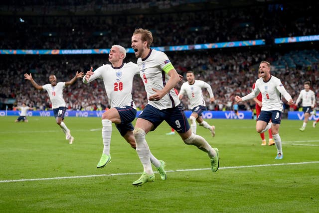 <p>The top moment was when the England men’s football team reached the final of Euro 2020  </p>