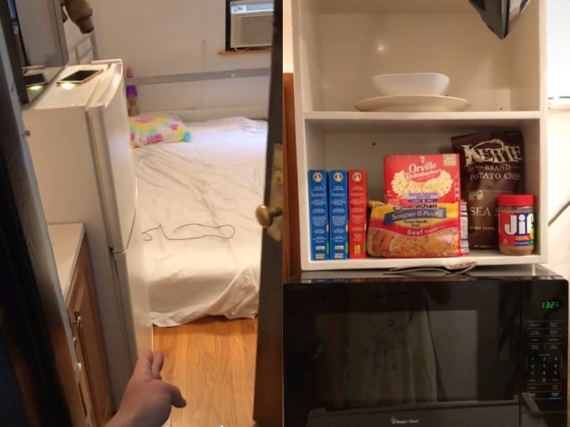 <p>Man shares tour of ‘smallest apartment in New York’</p>