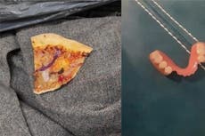 False teeth and a slice of pizza: Charity shop reveals strangest donations of 2021