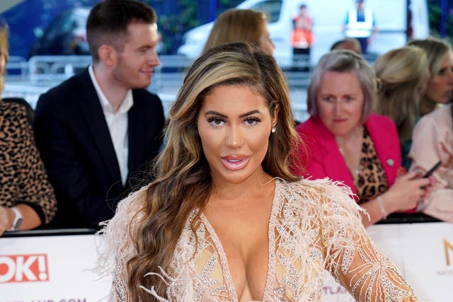 Chloe Ferry became one of four influencers to be the first to be named by the ASA for repeatedly failing to disclose ads on their social media (Ian West/PA)