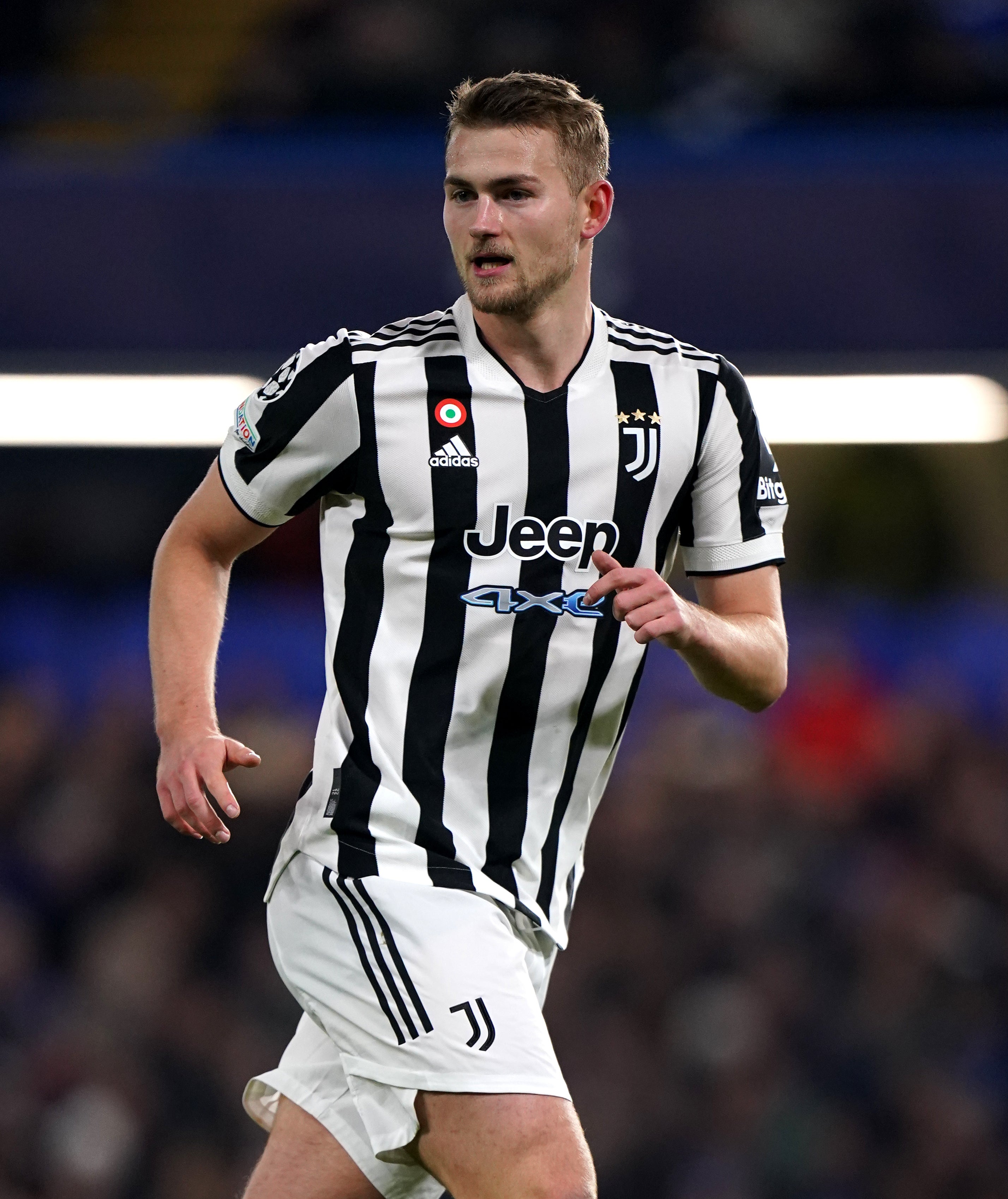 Juventus’ Matthijs De Ligt has been linked with a number of potential destinations (Adam Davy/PA)
