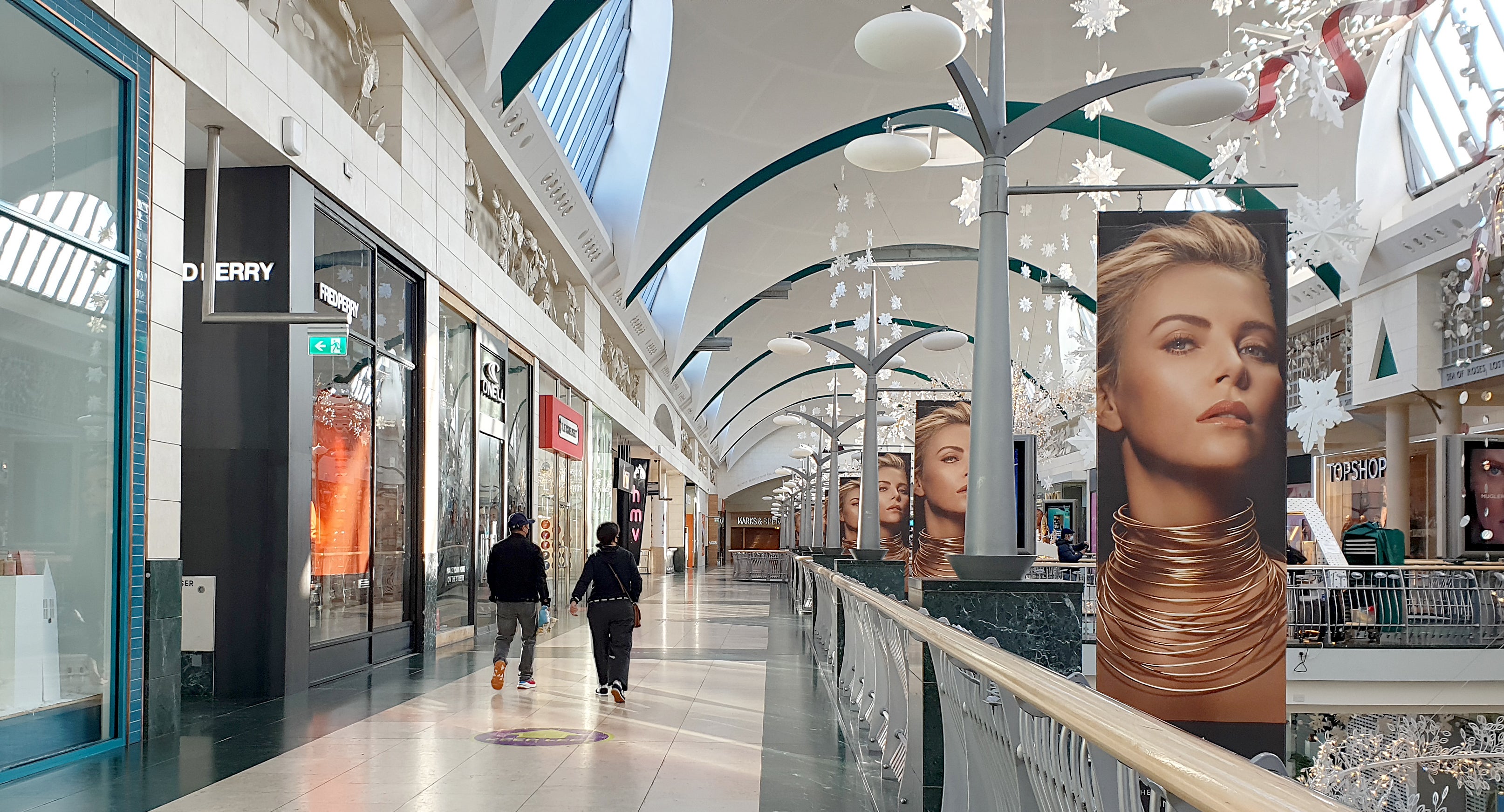 Bluewater shopping centre is one of the UK’s biggest out of town retail sites (Gareth Fuller/PA)