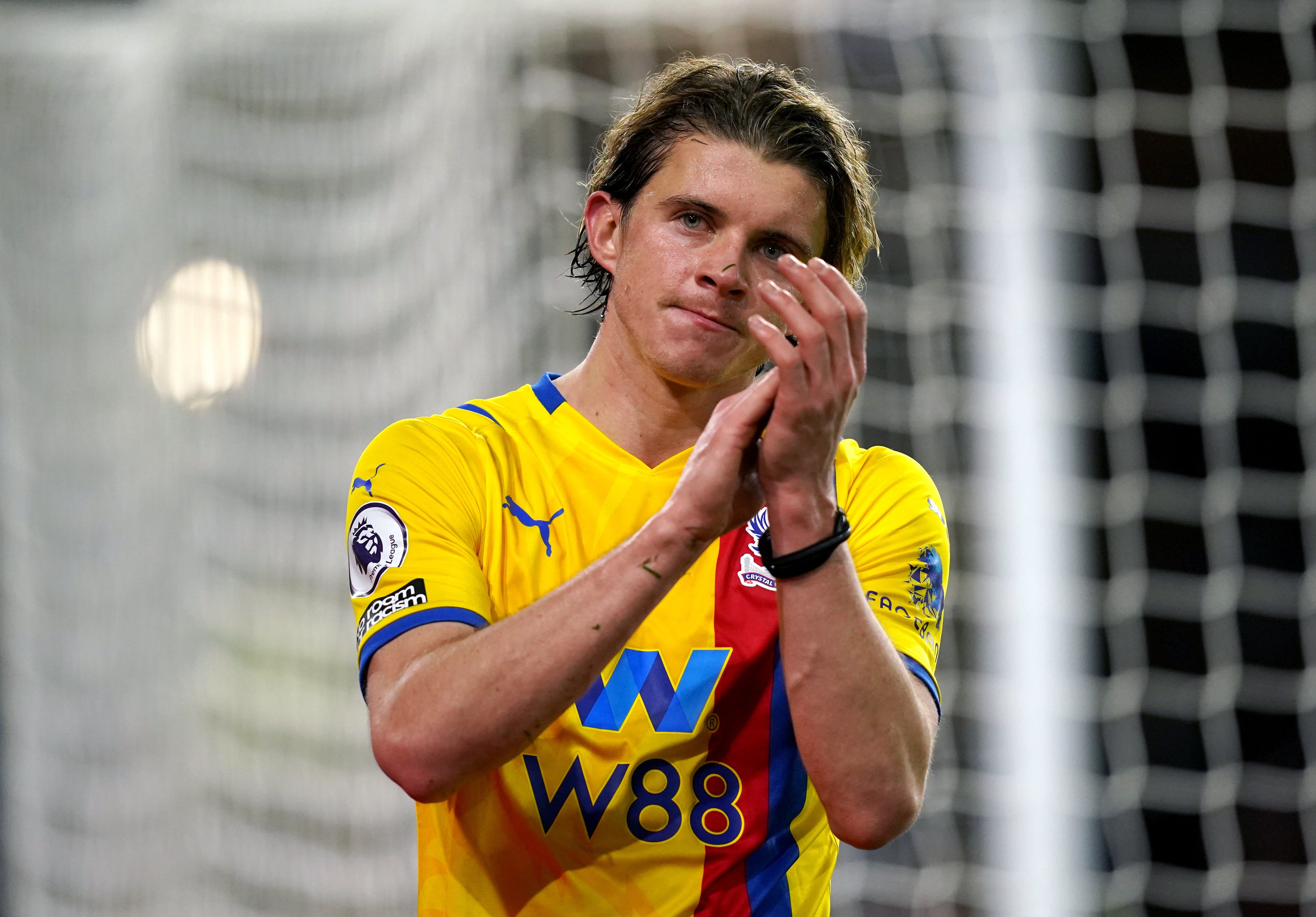 Crystal Palace’s Conor Gallagher has impressed on loan from Chelsea. (Martin Rickett/PA)
