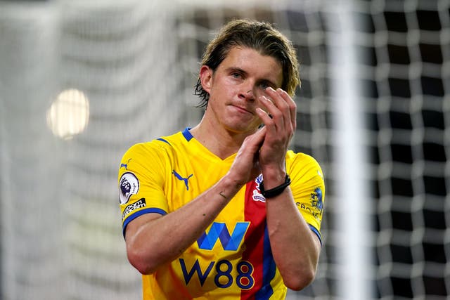 Crystal Palace’s Conor Gallagher has impressed on loan from Chelsea. (Martin Rickett/PA)