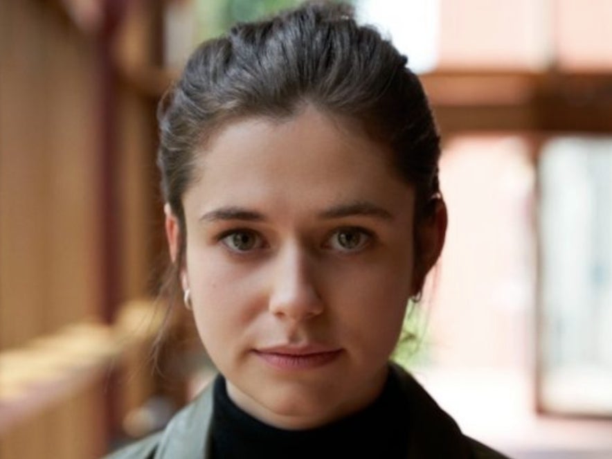 <p>Alice Oliver as ‘Conversations with Friends’ lead Frances </p>