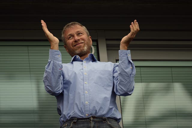 Chelsea’s owner Roman Abramovich has received an apology from a publisher for claims about his purchase of the club (Rebecca Naden/PA Wire)