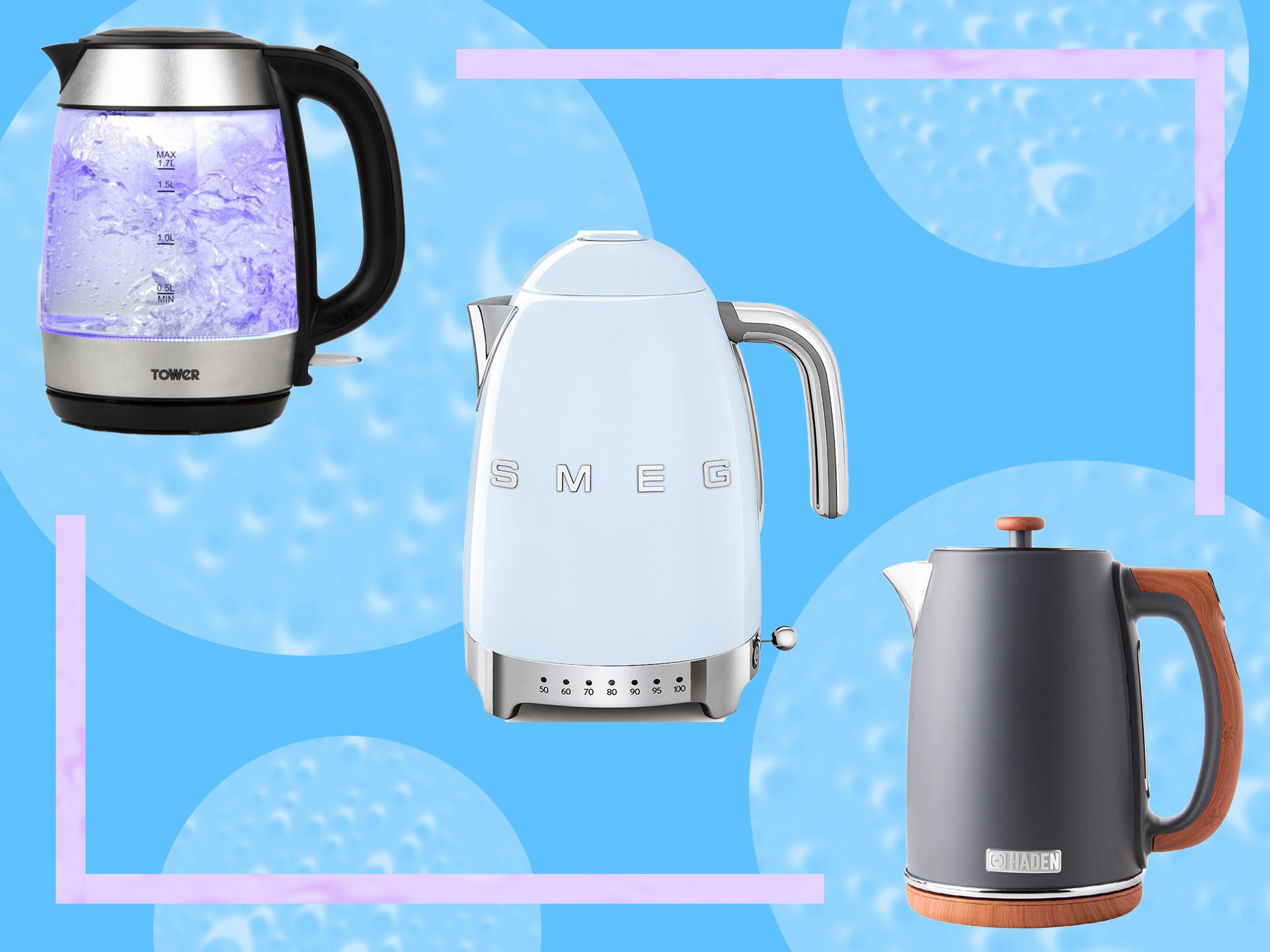 sparkle kettle toaster and microwave