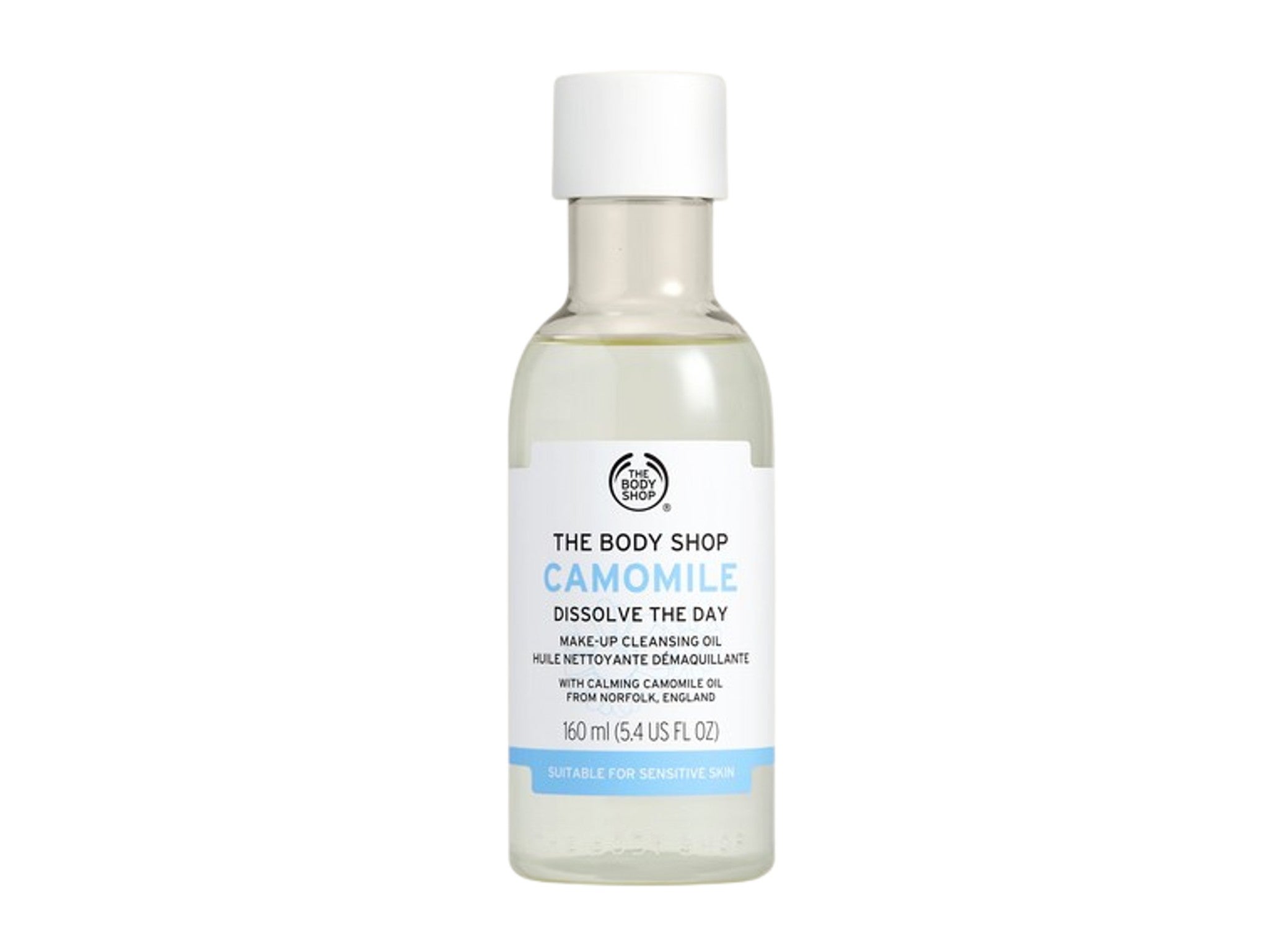 The Body Shop camomile dissolve the day make-up cleansing oil
