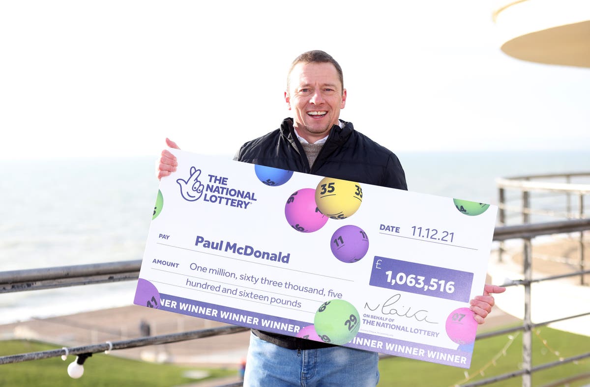 Father ‘just made a cuppa and turned on the football’ after £1m lottery win