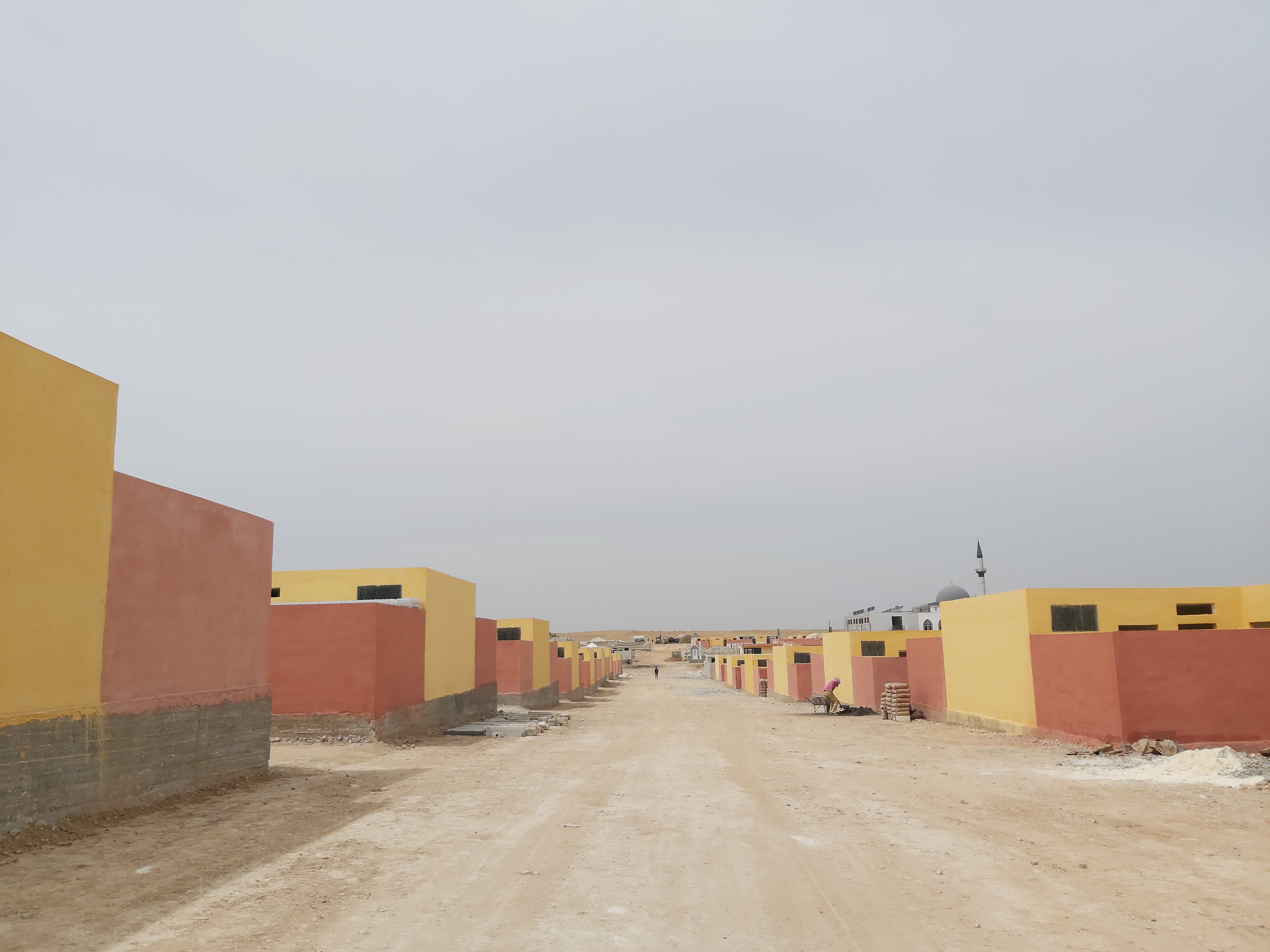 The new town in northwest Syria will eventually house 6,000 people