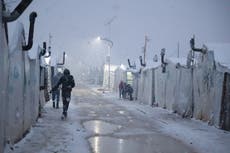 War and winter: New town built in Syria to stop people freezing to death 