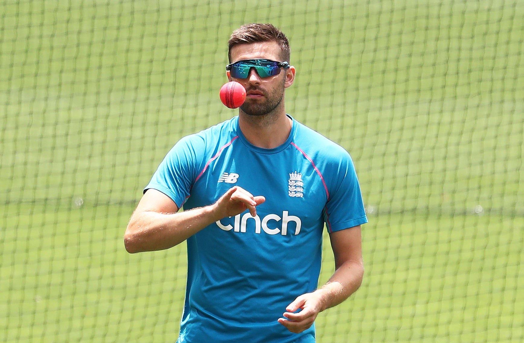 Mark Wood is ready to get the ball back in his hand at the MCG (Jason O’Brien/PA)