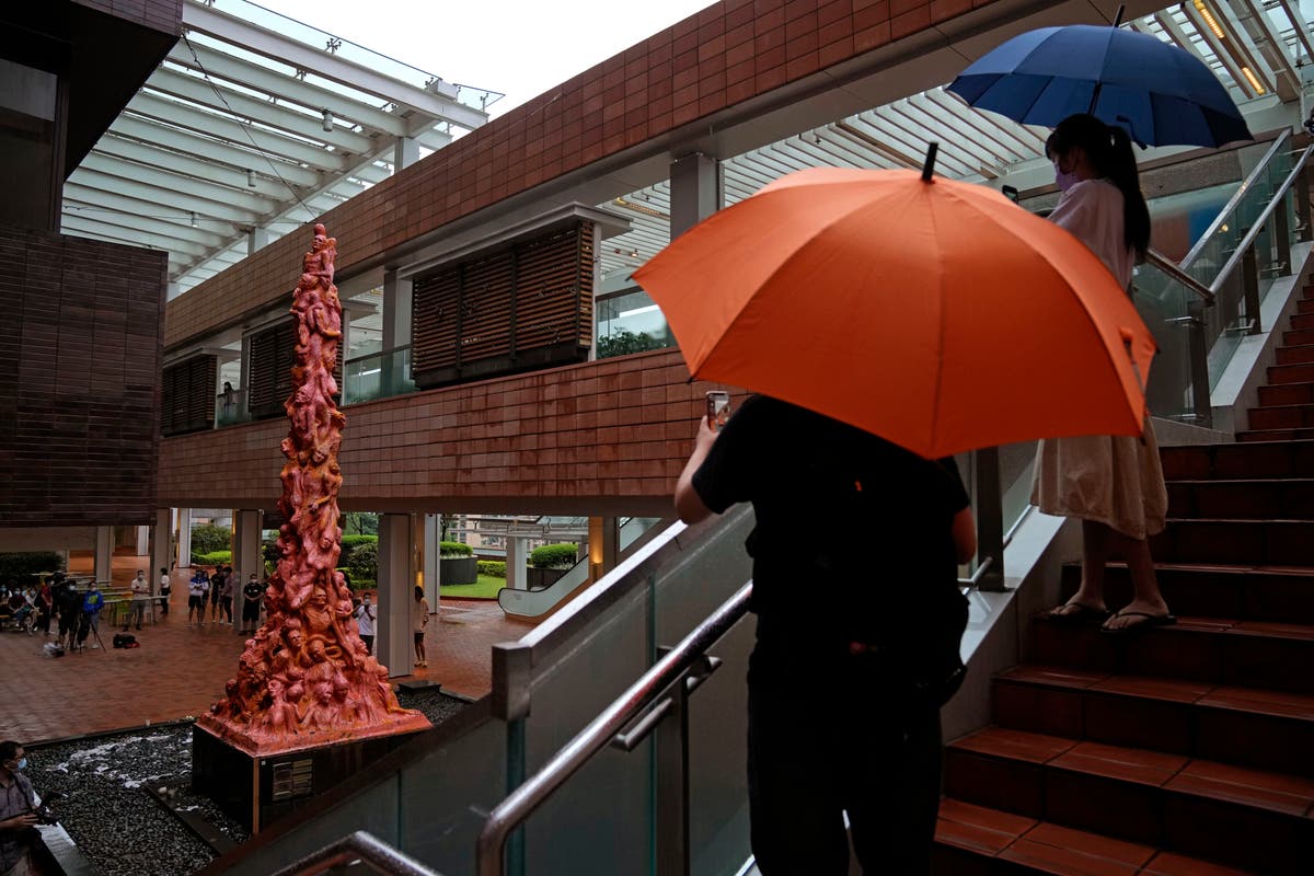 Last monument for Tiananmen massacre removed in Hong Kong