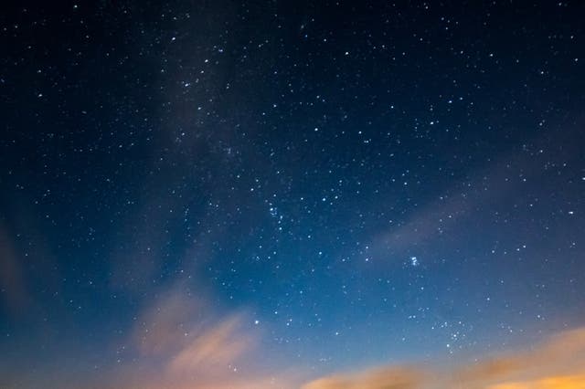 <p>A star-strewn sky in Lanzarote</p>