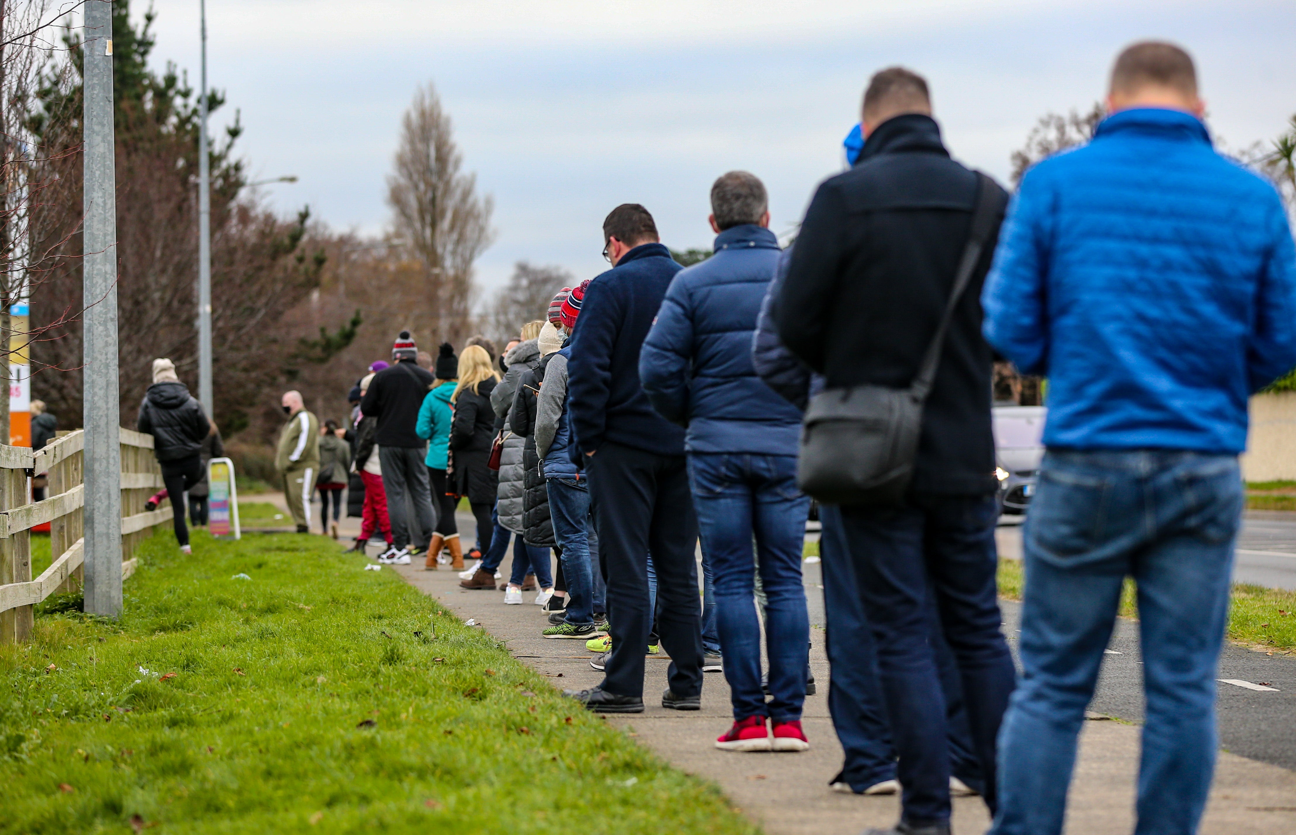 Almost half of Ireland’s adult population has now received a Covid booster jab (Damien Storan/PA)