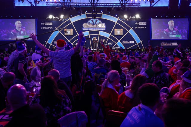 <p>Alexandra Palace hosts the William Hill World Darts Championship</p>