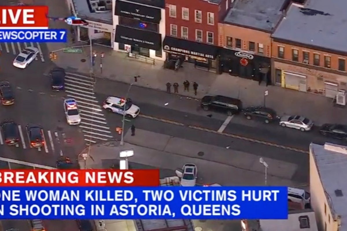 One 27-year-old woman killed and two other people injured in shooting ...