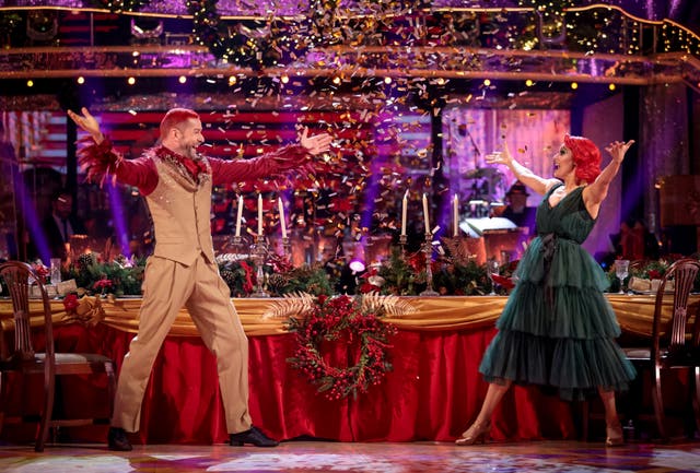 <p>Fred Sirieix and Dianne Buswell took the dance floor in 2021 for the Strictly Christmas special  </p>