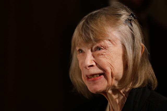 <p>Didion in New York in 2012, where she lived from  1988 until her death </p>