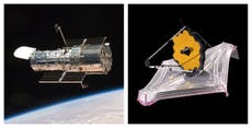 James Webb Space Telescope vs Hubble - the differences explained 