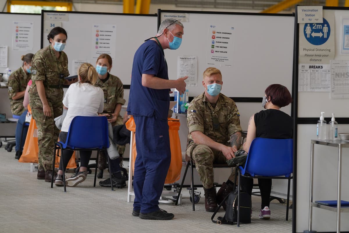 Military personnel &lsquo;proud and privileged&rsquo; to help with Covid booster programme
