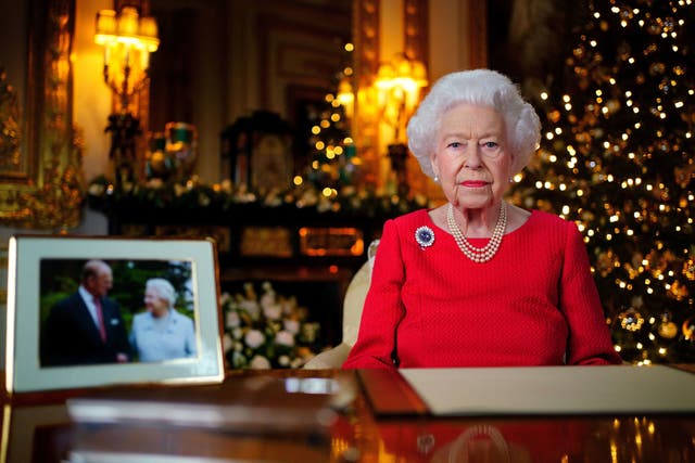 <p>Her Majesty delivers her Christmas Day message </p>