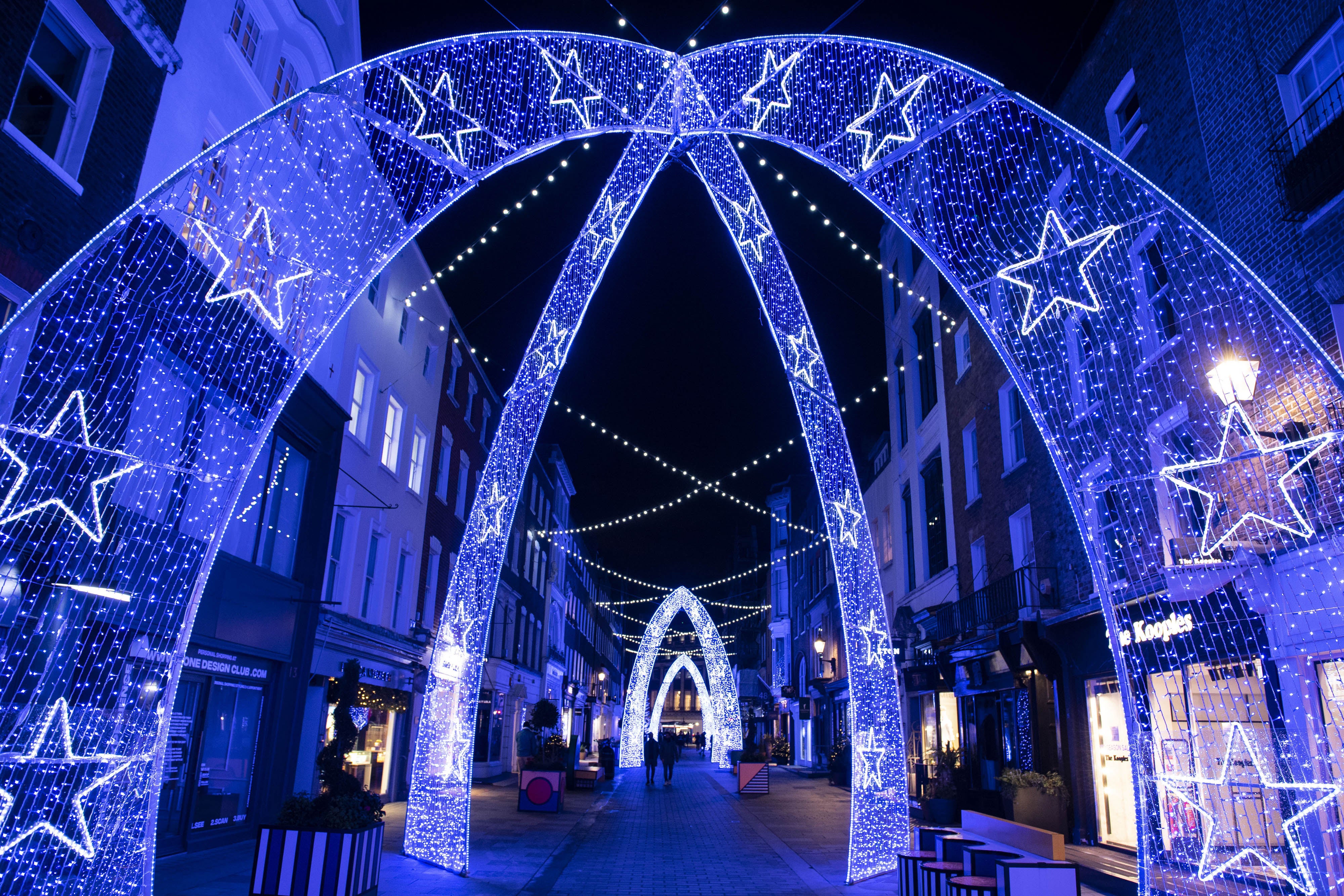 Christmas On King Malvernpa December 1 2022 In Pictures: Festive Lights Spread Welcome Cheer As Uk Steps Into Christmas  | The Independent
