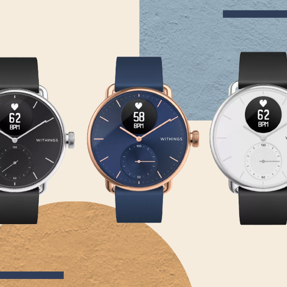 Withings Best Hybrid Watches Buy WITHINGS ScanWatch Light Hybrid