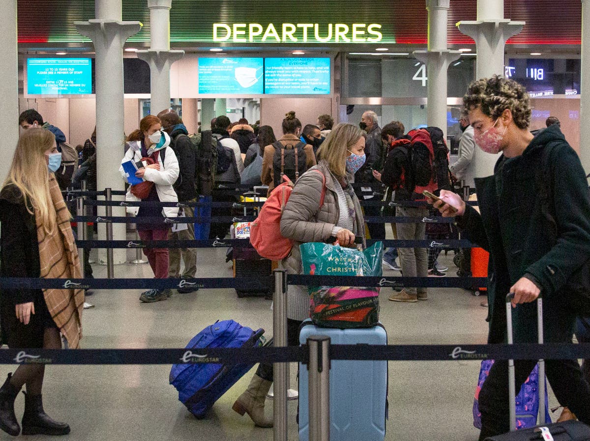 Christmas UK travel news - live: Rail strikes and staff sickness creates chaos for trains and airports