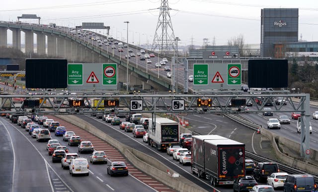 <p>Go slow: motoring organisations warn of extreme congestion on the M25 and elsewhere over Easter </p>