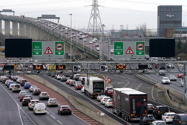 <p>Go slow: motoring organisations warn of extreme congestion on the M25 and elsewhere over Easter </p>
