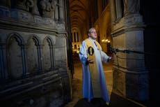 Paris' Notre Dame rector offers hope to virus-hit worshipers