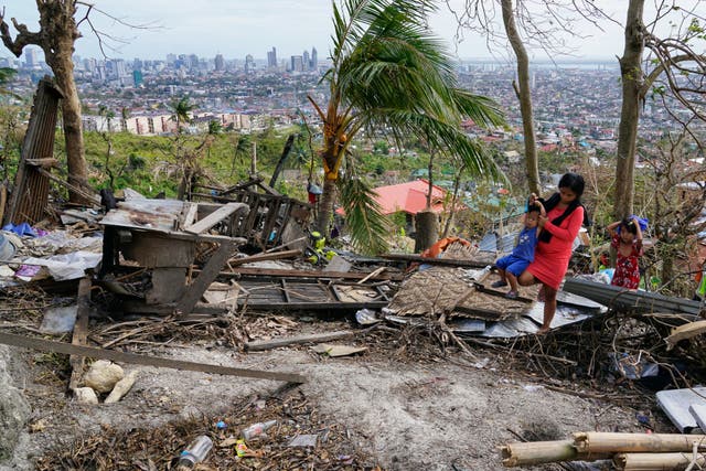 Philippines Virus Outbreak Christmas