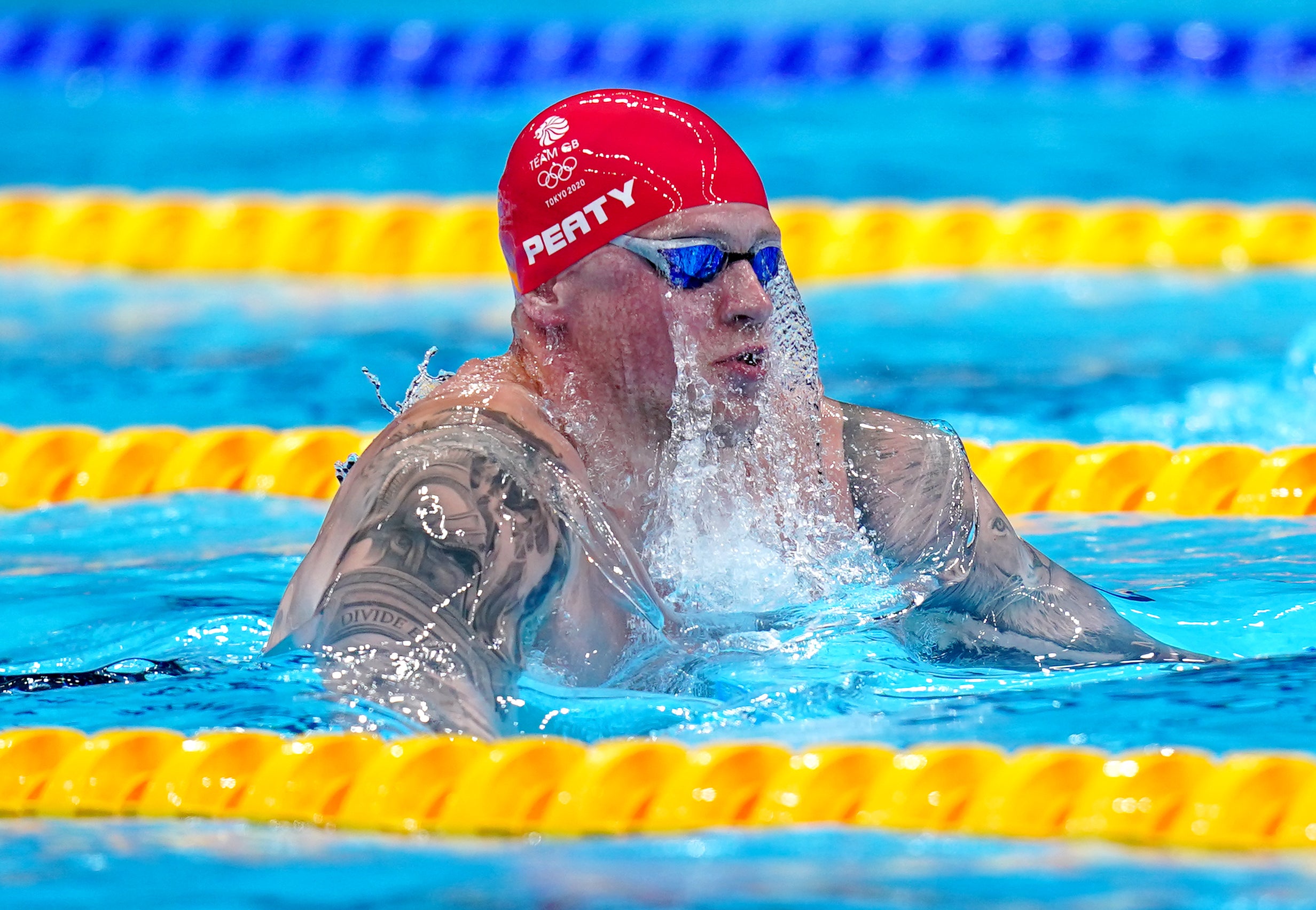 Adam Peaty wants a time that will never be beaten (Adam Davy/PA)