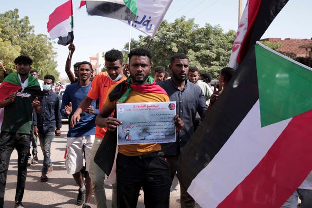 SUDAN PROTESTAS