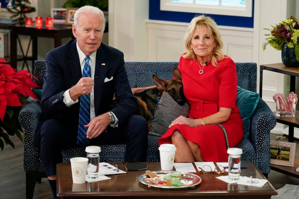 Bidens mark Christmas with holiday calls to service members