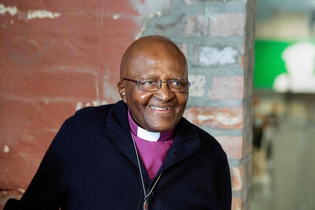 <p>Peace campaigner Archbishop Desmond Tutu</p>