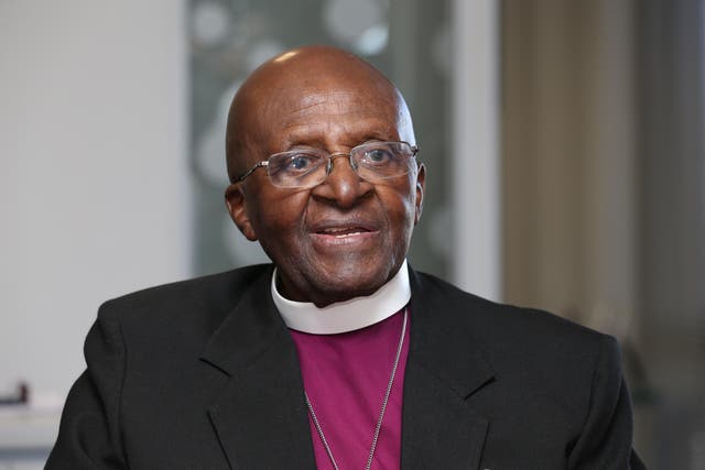 <p>Archbishop Desmond Tutu, who has died aged 90 </p>