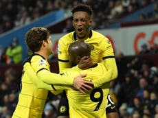 Chelsea come from behind to beat Aston Villa and stay in title hunt as returning Romelu Lukaku shines