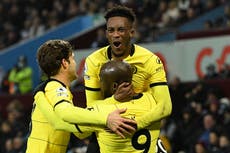 Chelsea come from behind to beat Aston Villa and stay in title hunt as returning Romelu Lukaku shines
