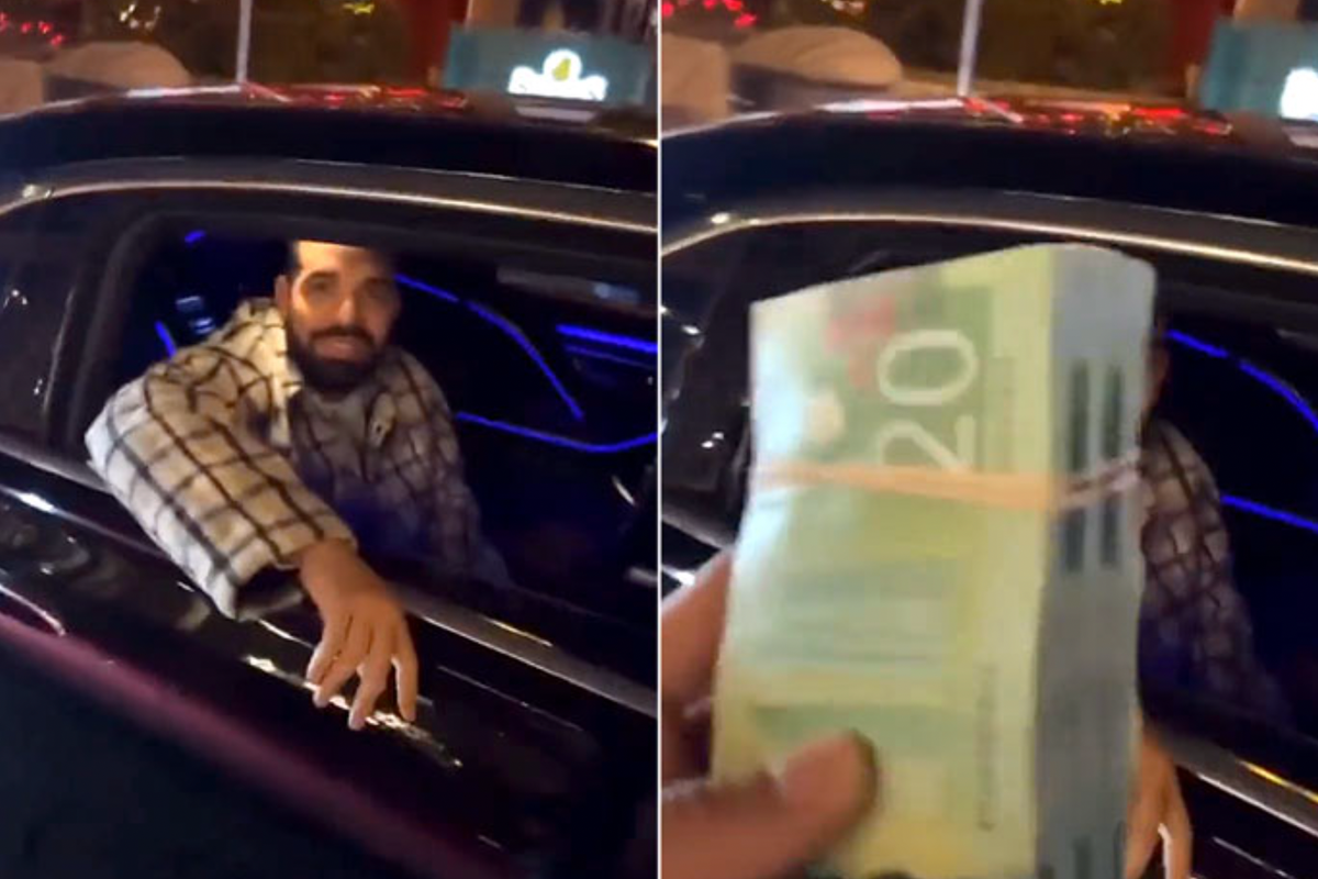 Drake: Rapper handed out stacks of cash to Toronto residents on Christmas